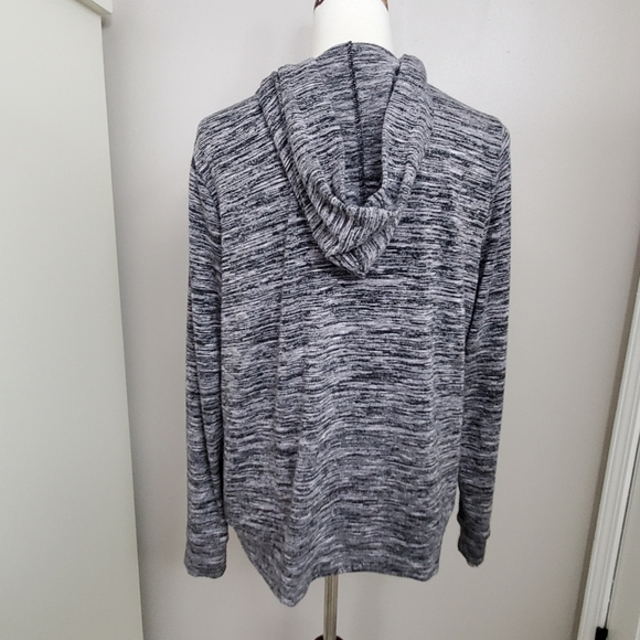 Juicy Couture Space Dye Embellished Zip Up Hoodie Jacket - Picture 6 of 11